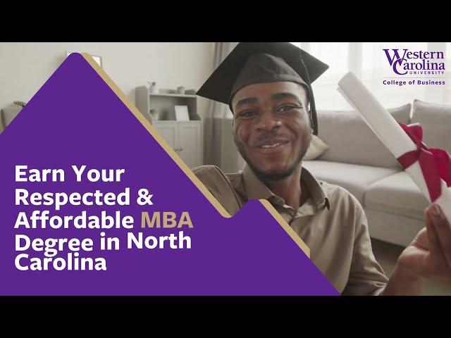 Western Carolina MBA Ad Example of Our Work