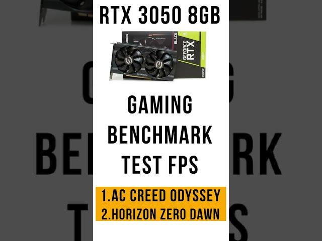 RTX 3050 8GB - FPS TEST 1080p vs 1440p (Quick Game Benchmark Test)