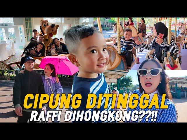 CIPUNG TIBA2 GALAU!! GILIRAN RAFATHAR JAGAIN NAGITA, PAPA RAFFI PULANG DULUAN!!