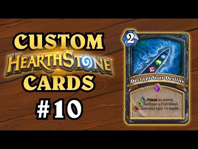 The Most Creative Card Yet?! Custom Hearthstone Cards #10