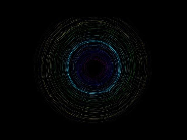 1 Hour Relaxing Neon Tunnel Loop.