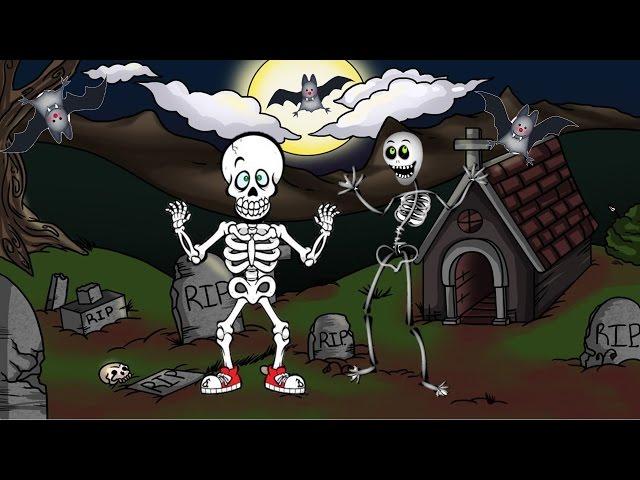 ️ Las Calaveras Salen de Su Tumba Chumbala Cachumbala ️ - Canciones Infantiles de Halloween