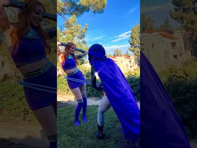 Starfire & Raven Training Together!