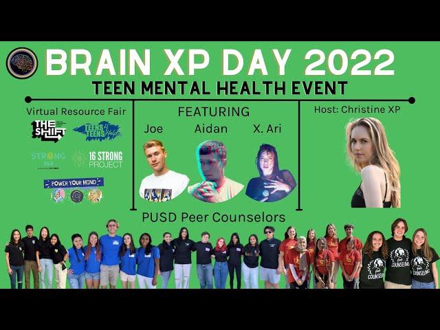 Brain XP Day 2022 (Teen Mental Health Event) | Awards, Music, Resources + More! 