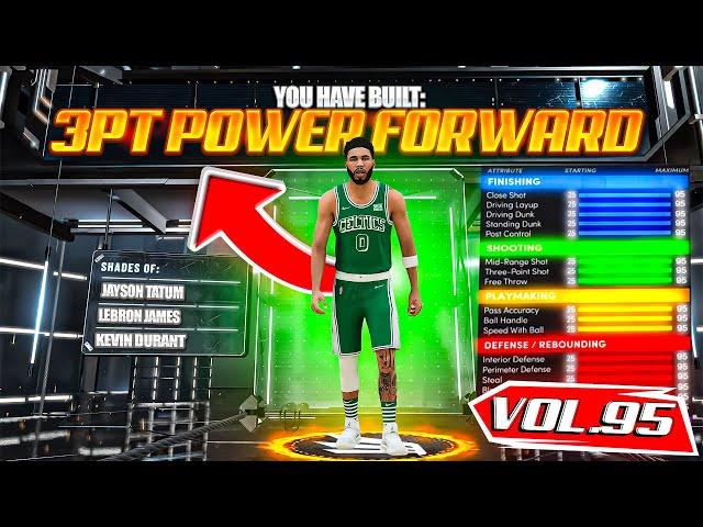 CONTACT DUNKING 3PT POINT FORWARD BUILD ON NBA 2K22! RARE BUILD SERIES VOL. 95