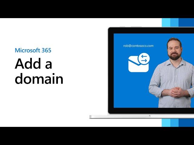 Add a domain to change your Microsoft 365 email address