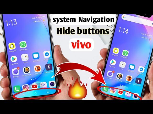 vivo phone system navigation mode in vivo y 81, vivo y 85 , vivo y 91 , vivo y 93 , vivo y 95 , v7 ,