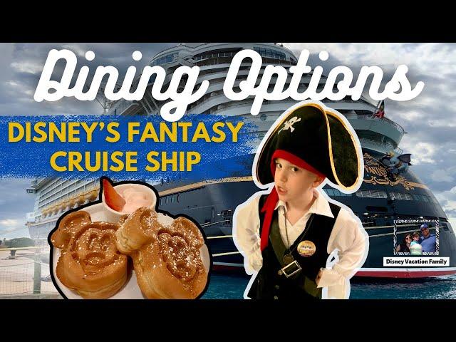 Disney Fantasy Cruise Dining: Best Restaurants & Food Review!