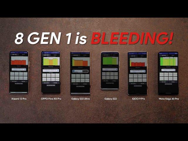 The Ultimate Snapdragon 8 Gen 1 Throttling Test! 