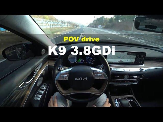 2023 KIA K9 3.8 GDi AWD POV drive