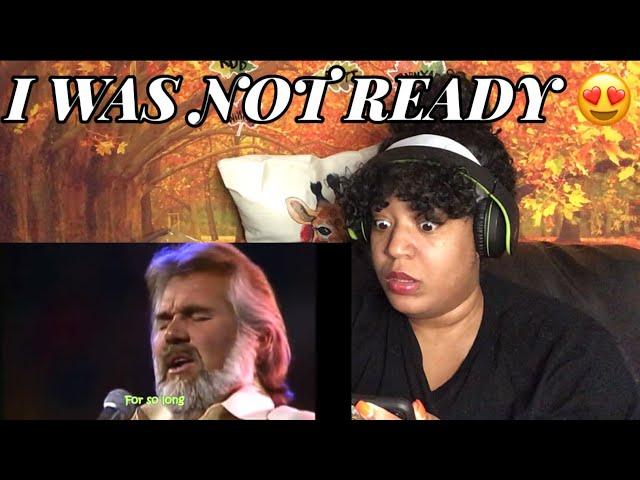 FIRST TIME HEARING KENNY ROGERS - LADY REACTION