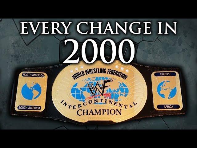 Every WWF Intercontinental Championship Title Change in the Year 2000!