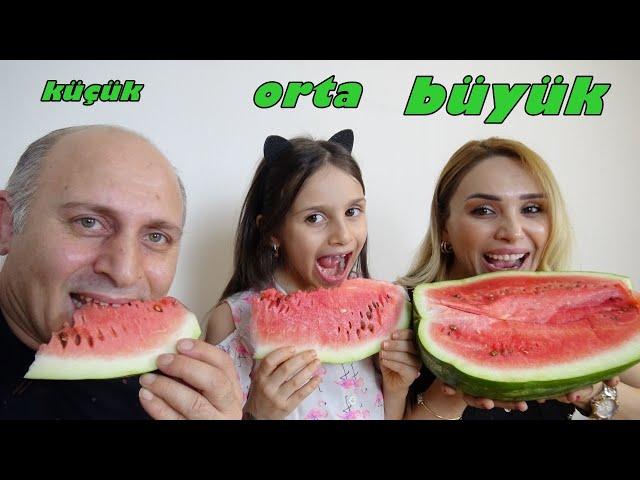 BÜYÜK, ORTA veya KÜÇÜK YEMEK YARIŞMASI #2