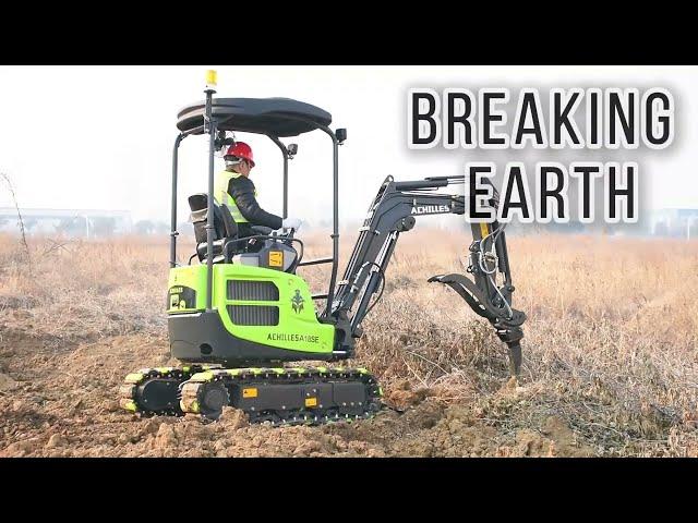 Achilles 18SE Mini Excavator Introduction Version