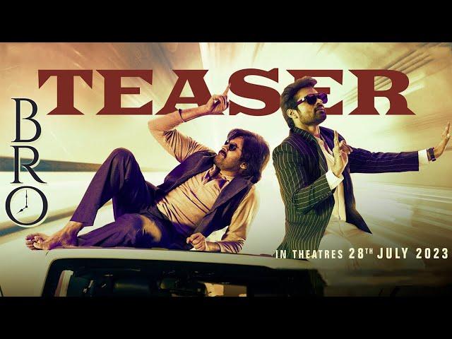 BRO The Avatar Teaser | Pawan Kalyan | Sai Tej | Trivikram | Samuthirakani | ThamanS | TC Brother