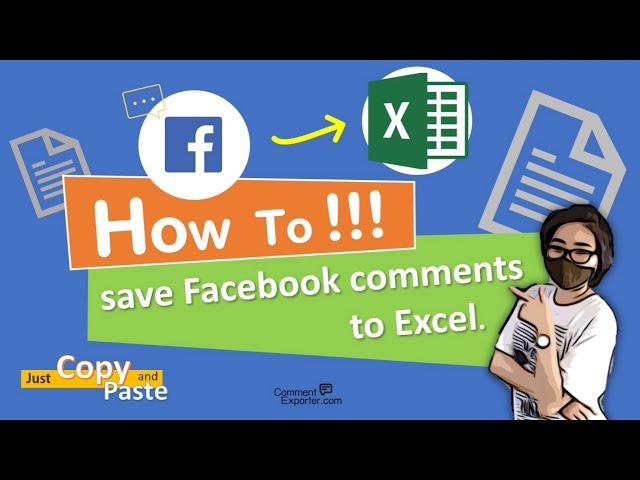 How to download Facebook comments to Excel.