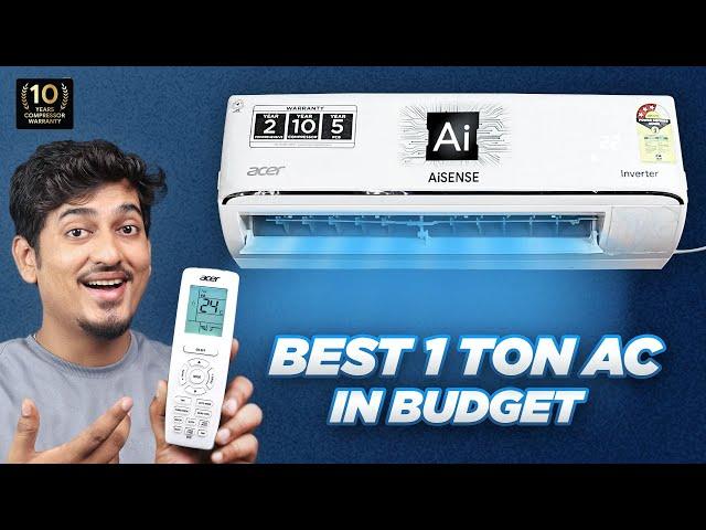 Best 1 Ton AC in Budget 2024  Acer 1 Ton 3 Star Quad Cool AC Review!