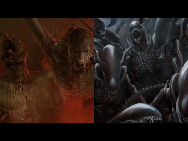 Versus Series | A Necromorph Outbreak vs A Xenomorph Hive | Dead Space vs Alien