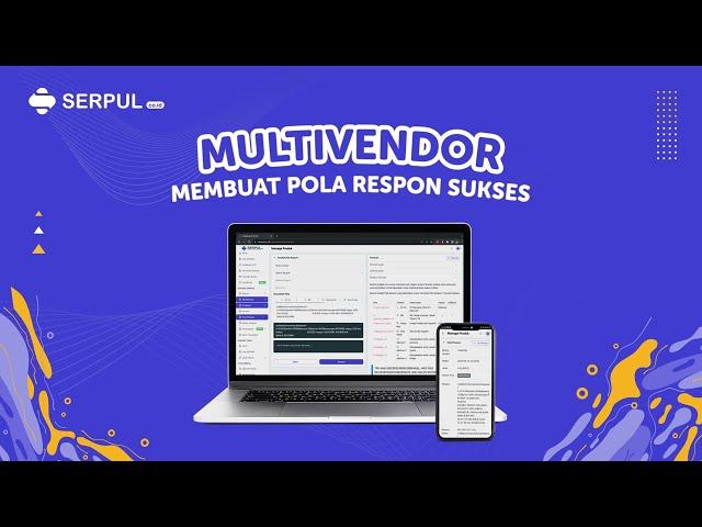 #11 Multivendor - Membuat Pola Respon Sukses