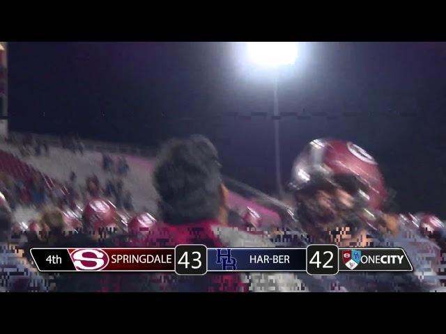 Springdale Bulldog Football | vs Har-Ber High School