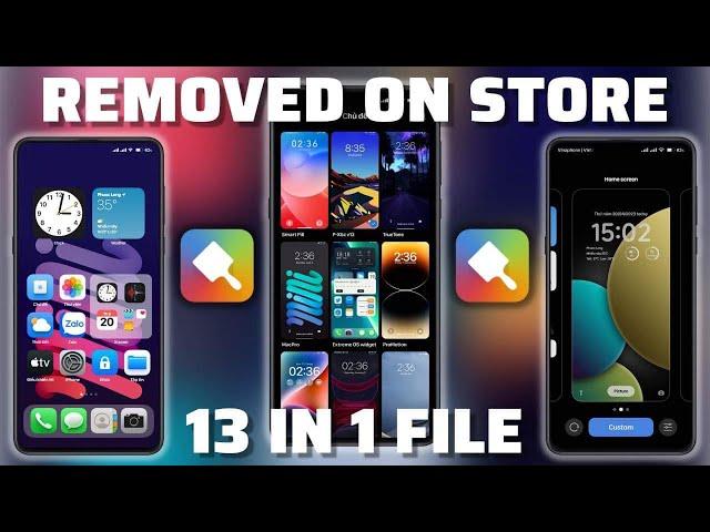 13 Theme iOS Style In 1 File | Include Removed Theme On Store Xiaomi