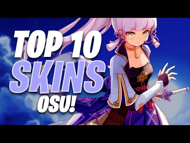 osu! Top 10 Beautiful Skins Compilation 2021