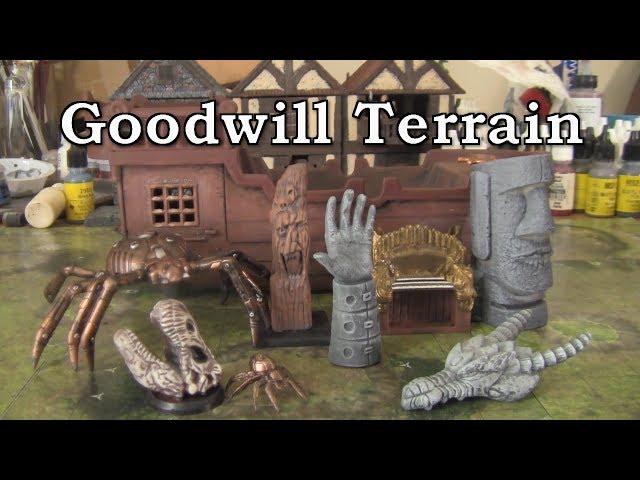 Goodwill Terrain Crafting!