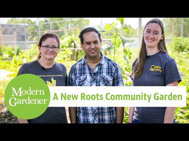 A New Roots Community Gardener  | Urban Garden and Farm Tour with Wasatch Community Gardens