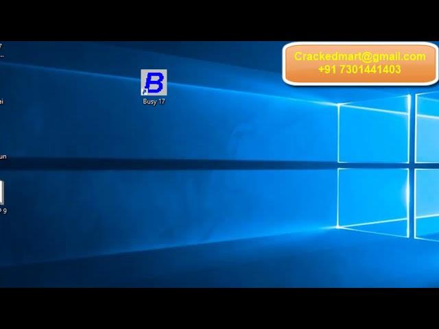 BUSYWIN 17 Rel 5.4 + crack Latest Version With GST 100% working (gstglacier).