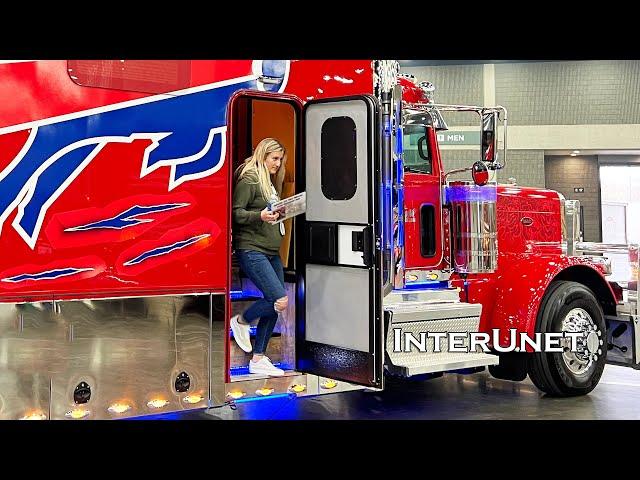 $560K Peterbilt 389 with Hot Tub 168" Extended Sleeper SEMI Truck