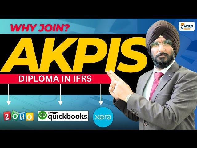 Unlock Your Global Accounting Career with AKPIS: Enroll in Diploma in IFRS + QuickBooks + Zoho Today