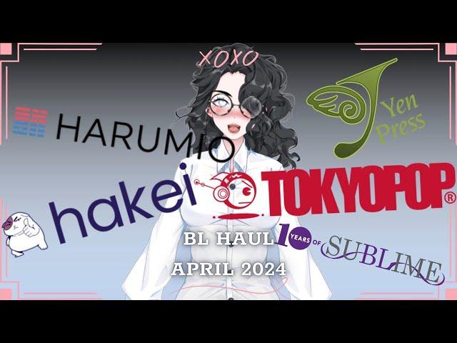 BL Haul | April 2024 | Tons of Merch, Omegaverse, Harumio, Lots of Manga, and More