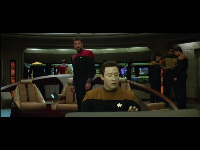 Commander Data's life forms song - 4K (Star Trek Generations, 1994)