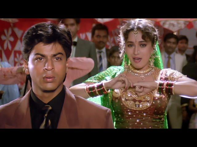 Athra Baras Ki Kawari Kali Thi | Channe Ke Khet Mein - Lyrical | Anjaam | Shahrukh Khan, Madhuri