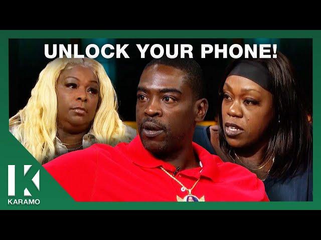 Your Sister Says You Cheat…Unlock Your Phone! | KARAMO