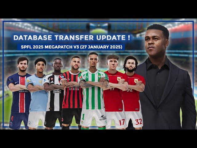 Database Winter Transfer Update Football Life 2025 Megapatch V3. [27 January 2025]