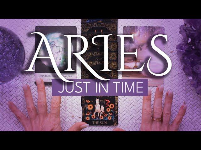 ARIES TAROT READING | "WITHIN THE NEXT 3 DAYS!" JUST IN TIME