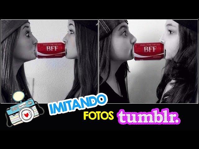 IMITANDO FOTOS TUMBLR COM AMIGA | Luluca