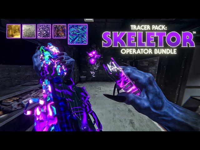 TRACER PACK: SKELETOR BUNDLE WEAPON SHOWCASE - ALL MASTERY CAMO - SEASON 6 - MW2/MW3