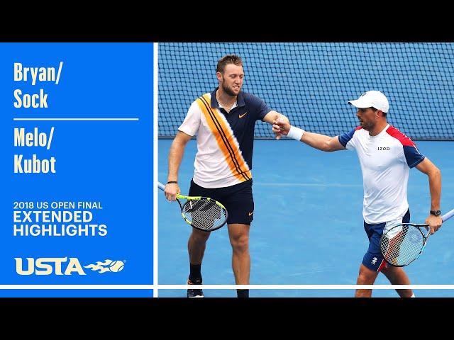 Bryan/Sock vs Melo/Kubot Extended Highlights | 2018 US Open Final