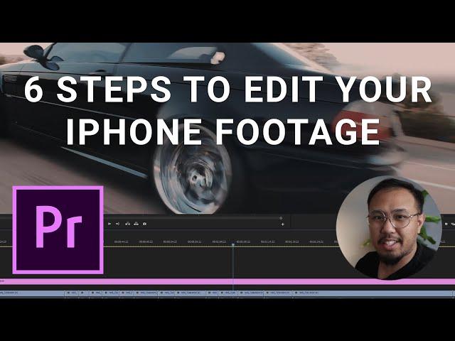 6 Basic Steps to Edit iPhone Footage on Adobe Premiere Pro