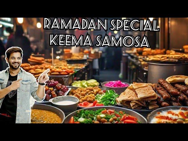 Ramadan Special - Keema Samosa - Crispy Bread - Baida Roti - Street Food Recipe @mykindofproductions