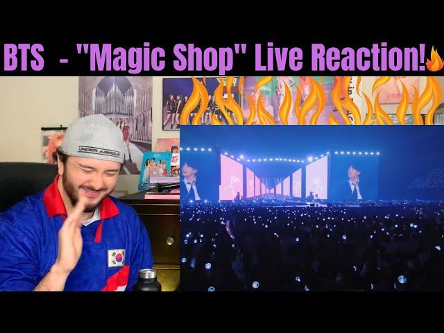 BTS - "Magic Shop" Live Reaction!