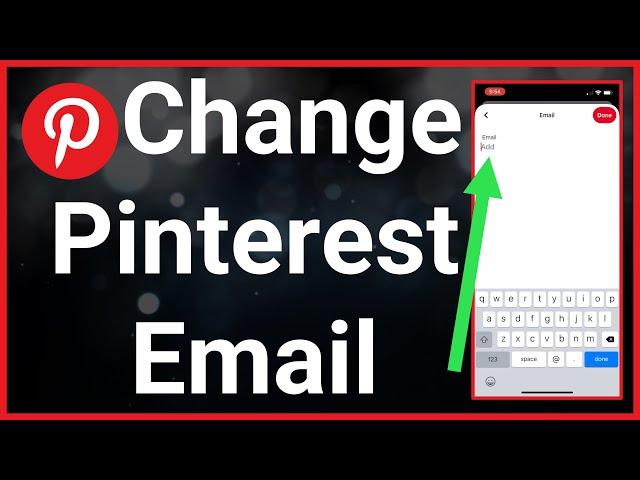 How To Change Pinterest Email Address