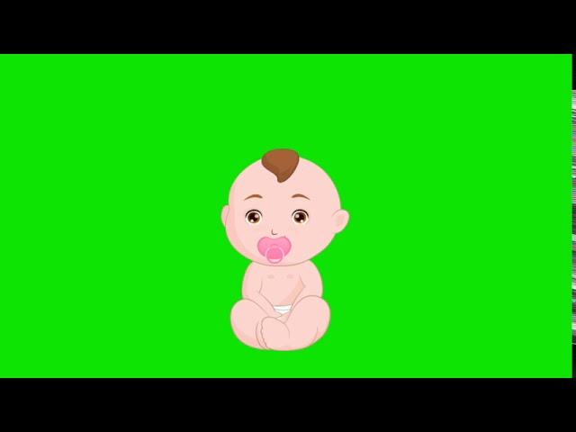 Baby Green Screen Animation - Green Screen | Animation Video | After Effect | Latest Video 2020