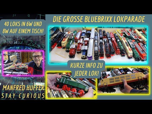 Die große Bluebrixx Lokparade - 40 Loks in 8W und 6W