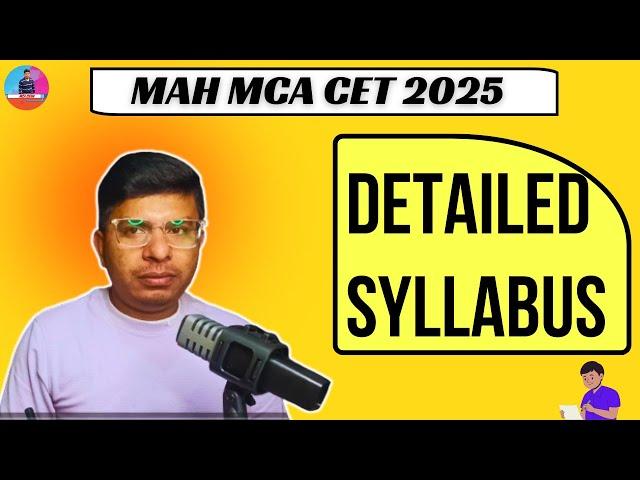 Mah Mca Cet 2025 II Detailed Syllabus..