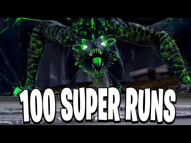 I Ran 100 Dragon Hard 10 Super Raids and This is What Gear I Got (Raid: Shadow Legends)