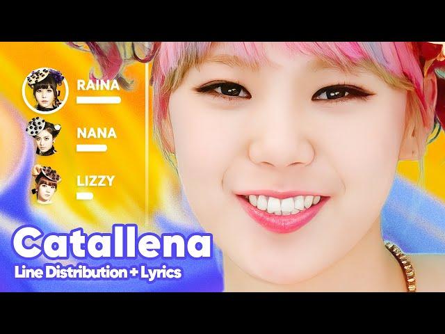 Orange Caramel - Catallena (Line Distribution + Lyrics Karaoke) PATREON REQUESTED