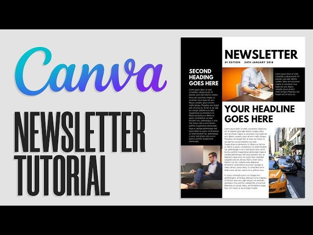 How To Create A Canva Newsletter 2024 (Step By Step)